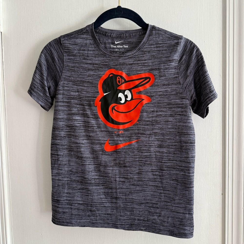 Nike Dri-FIT Baltimore Orioles Gray Tee Size 8